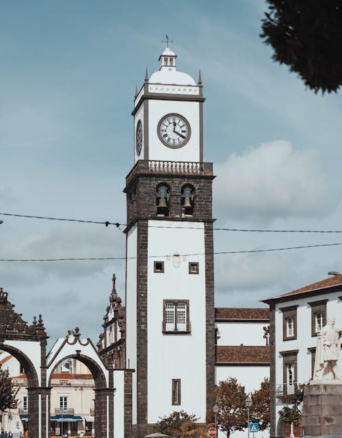 Portas de Cidade Tower in Ponta Delgada in Portugal