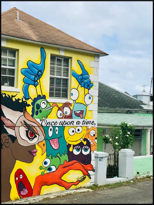 Free stock photo of building, graffiti, mural