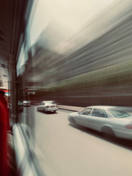 Free Motion blur image of city streets in Mısır, capturing the essence of urban life. Stock Photo