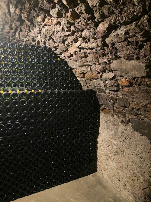 Free stock photo of bottles, cellar, champagne