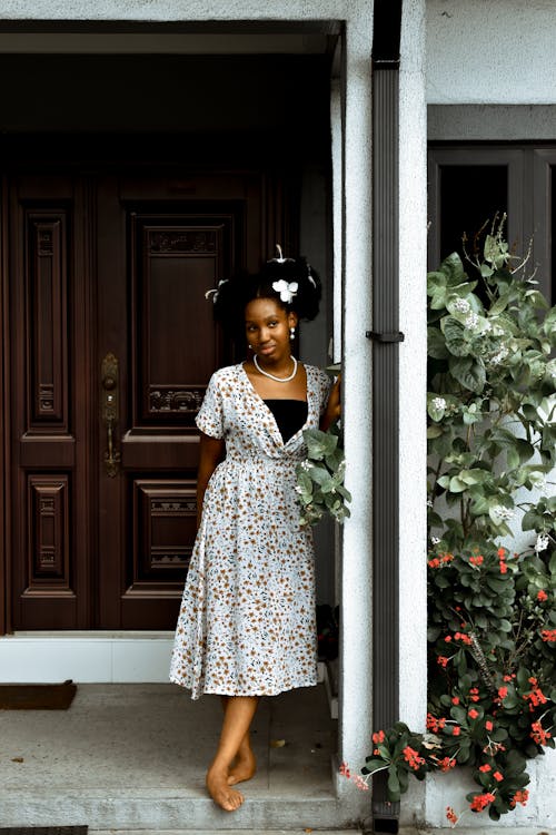 アフリカ系アメリカ人女性, アフロ, エレガントの無料の写真素材