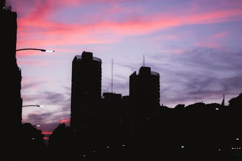 Foto profissional grátis de atardecer, buenos aires, céu