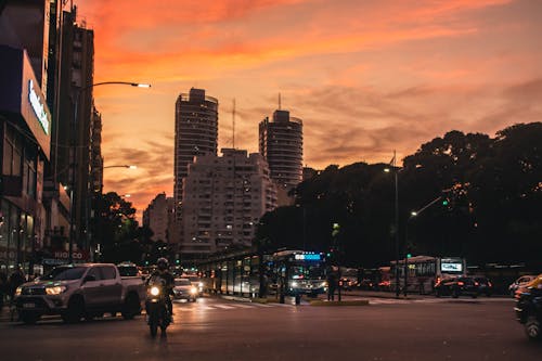 Fotos de stock gratuitas de atardecer, buenos aires, cielo