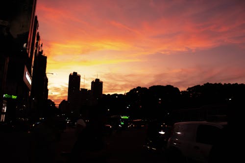 Foto profissional grátis de atardecer, buenos aires, céu