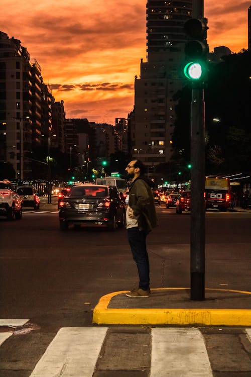 Gratis stockfoto met atardecer, buenos aires, gebouw