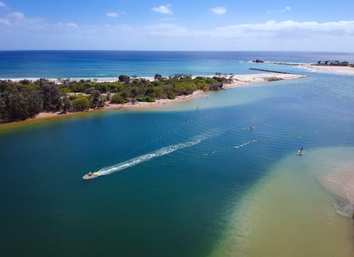 Fotobanka s bezplatnými fotkami na tému Austrália, dron, pláž