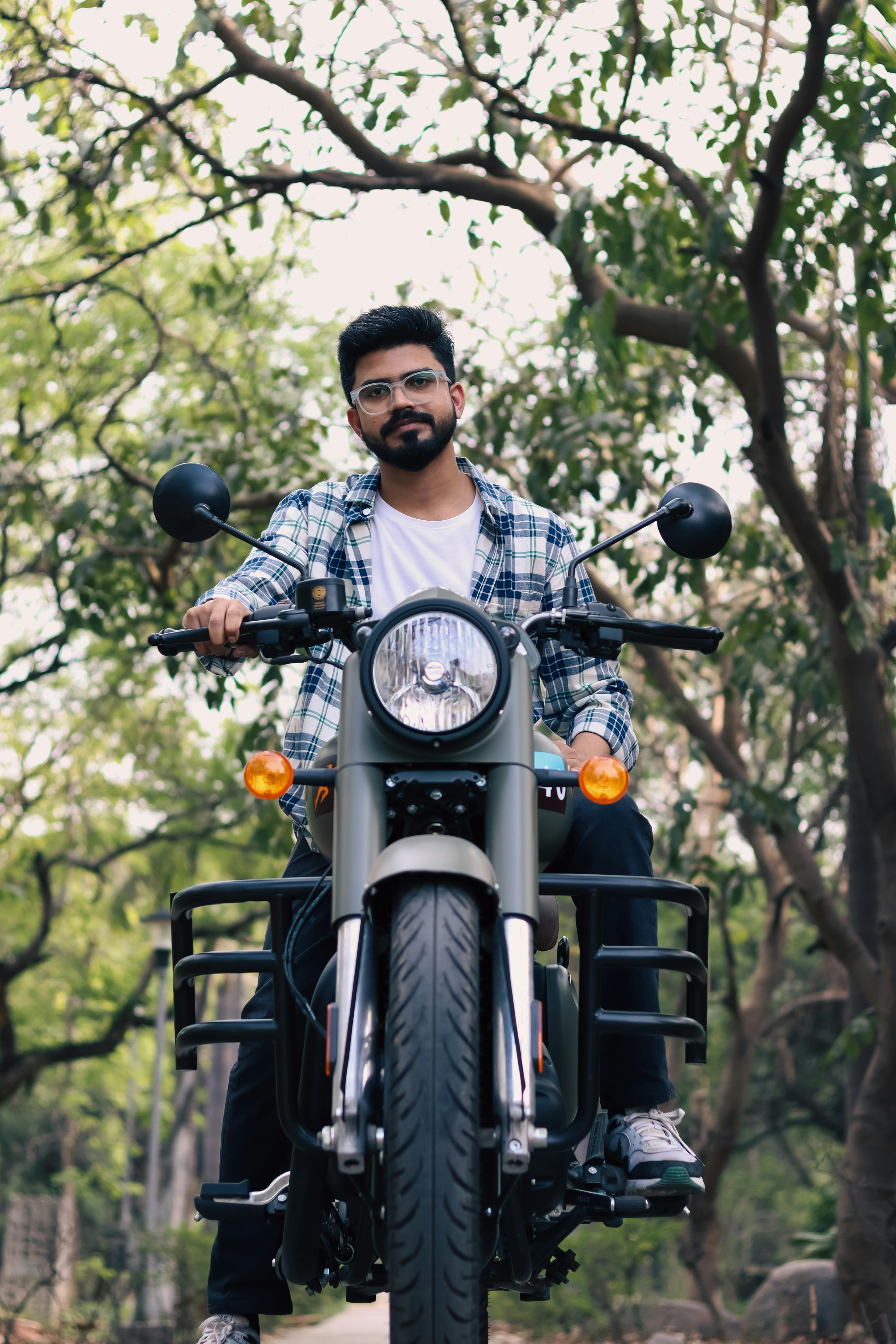 CEO of Royal Enfield Siddhartha Lal poses with the newly launched... News  Photo - Getty Images