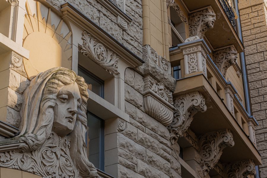 The art-nouveau district