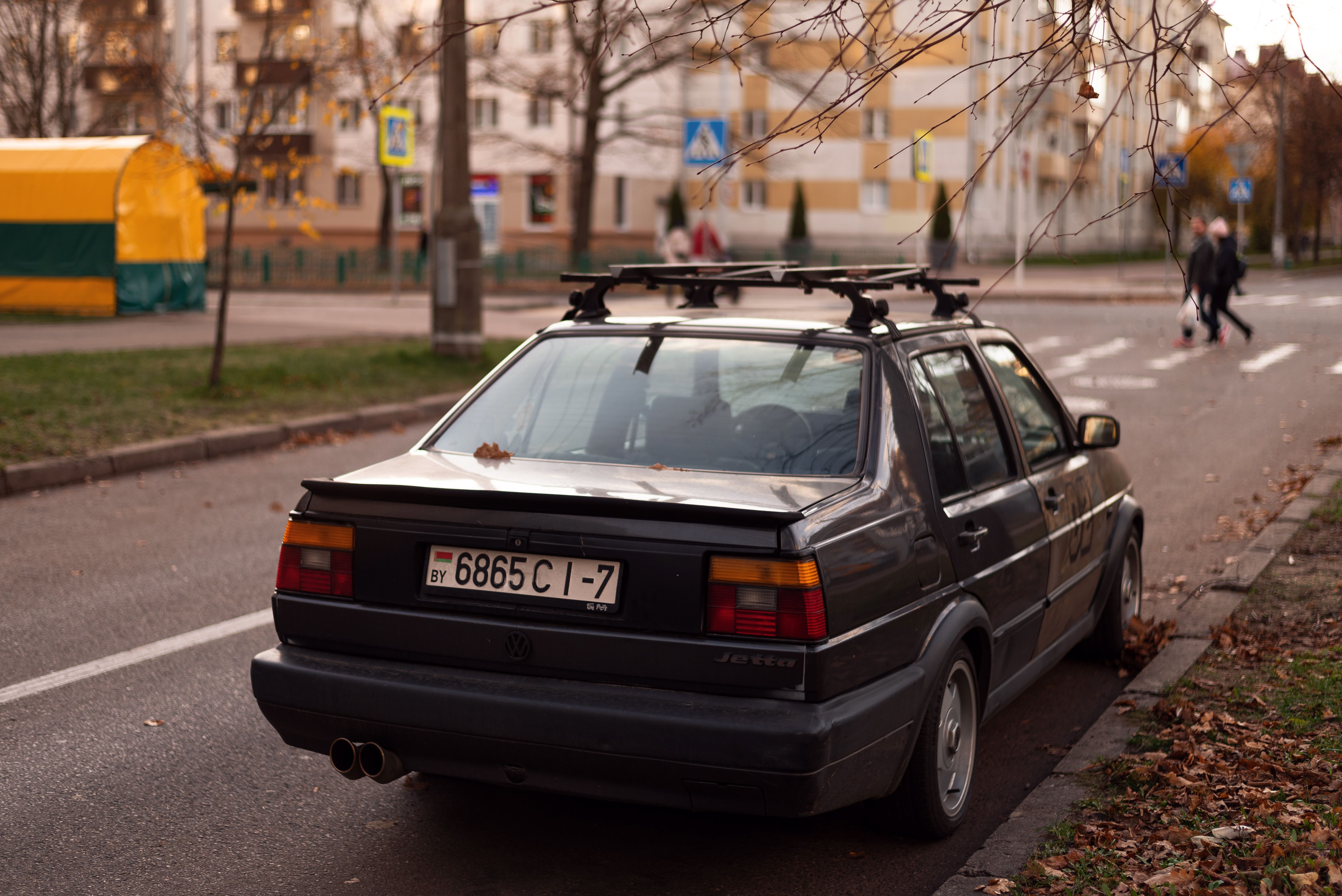 Back View of Volkswagen Jetta · Free Stock Photo