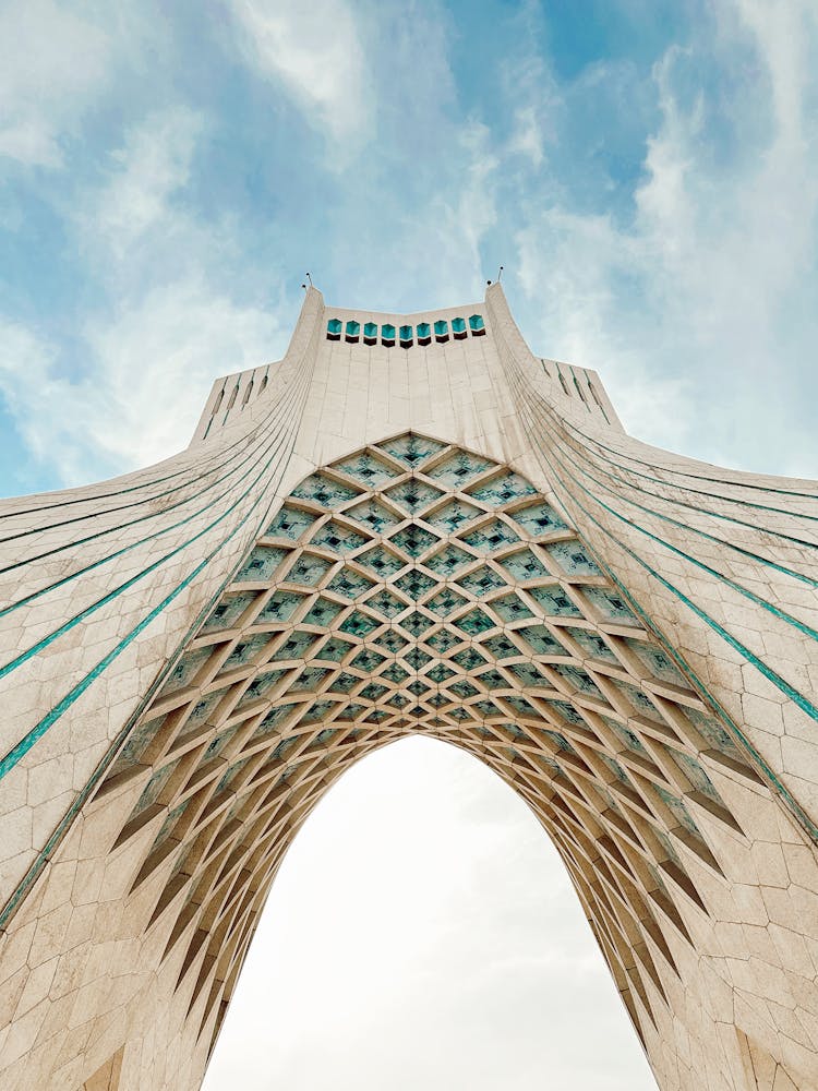 Azadi Tower In Tehran, Iran