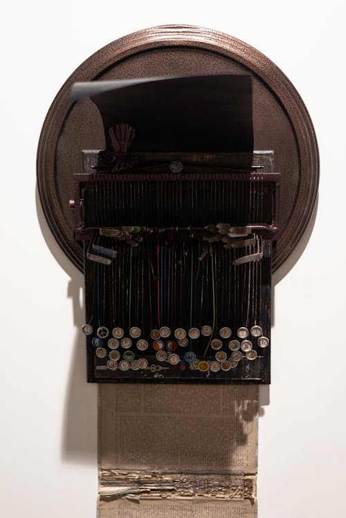 Darmowe zdjęcie z galerii z antyczny, guziki, maszyna