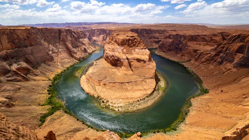 Free Horseshoe Bend of Colorado River Stock Photo