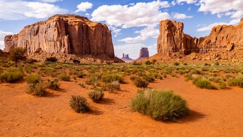 Rock Formations in Monument Valley