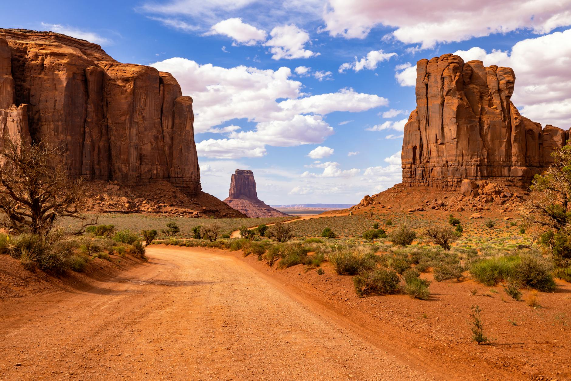 Popular sights in Monument Valley Landmarks in Monument Valley
