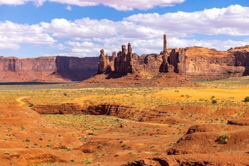 Totem Pole in Monument Valley Navajo Tribal Park