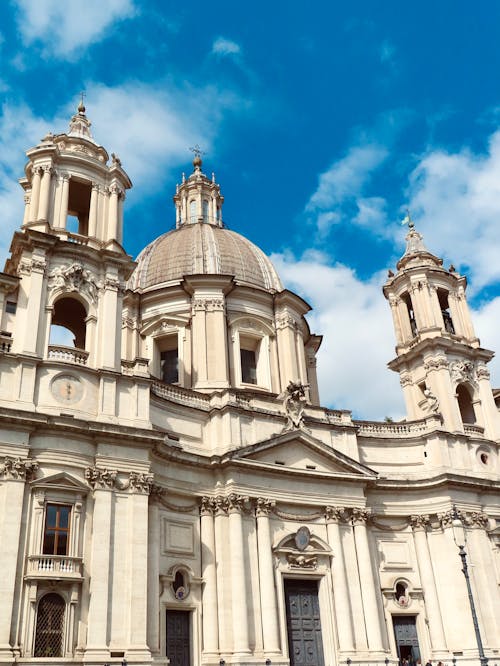 Foto profissional grátis de arquitetura da igreja, arquitetura romana antiga, atração turística