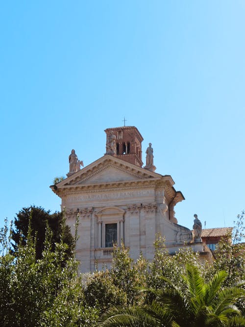 Foto profissional grátis de arquitetura romana antiga, capela, conhecimento