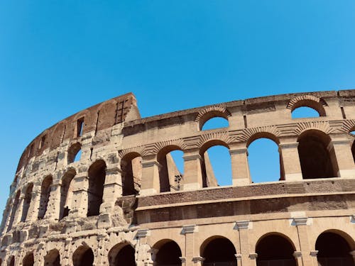 Foto profissional grátis de arquitetura romana antiga, atração turística, Coliseu