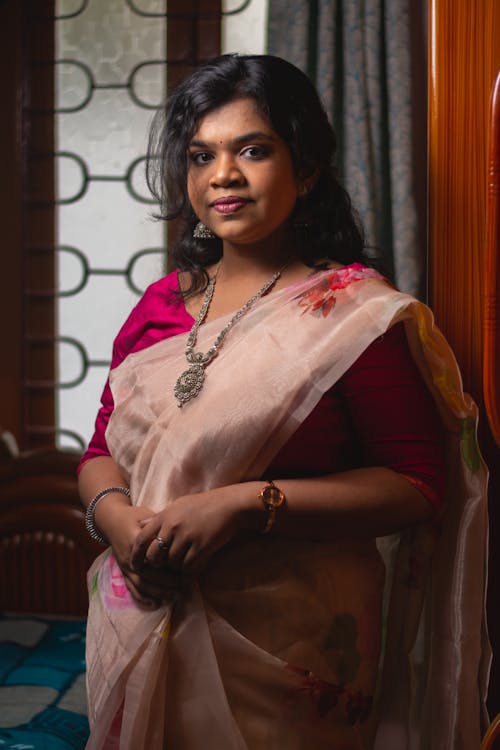 Young Indian Woman in a Sari 