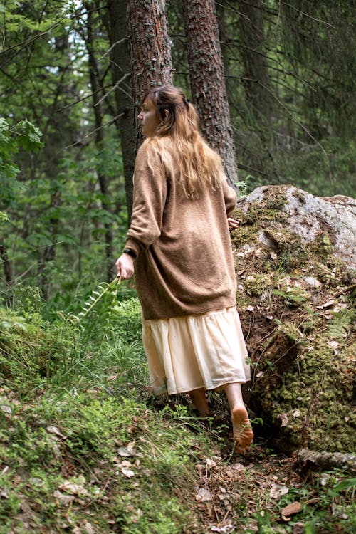 Woman in Forest
