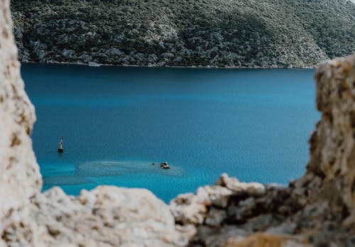 A Bay with a Rocky Coastline