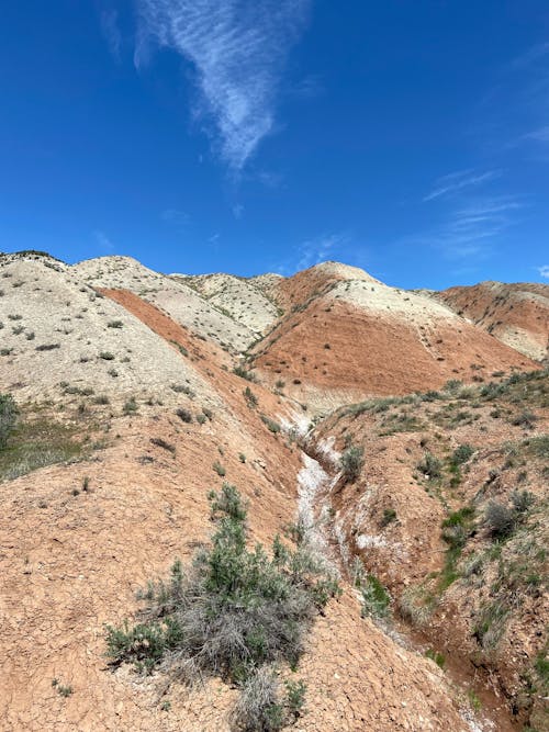 Foto d'estoc gratuïta de cel blau, cel clar, desert