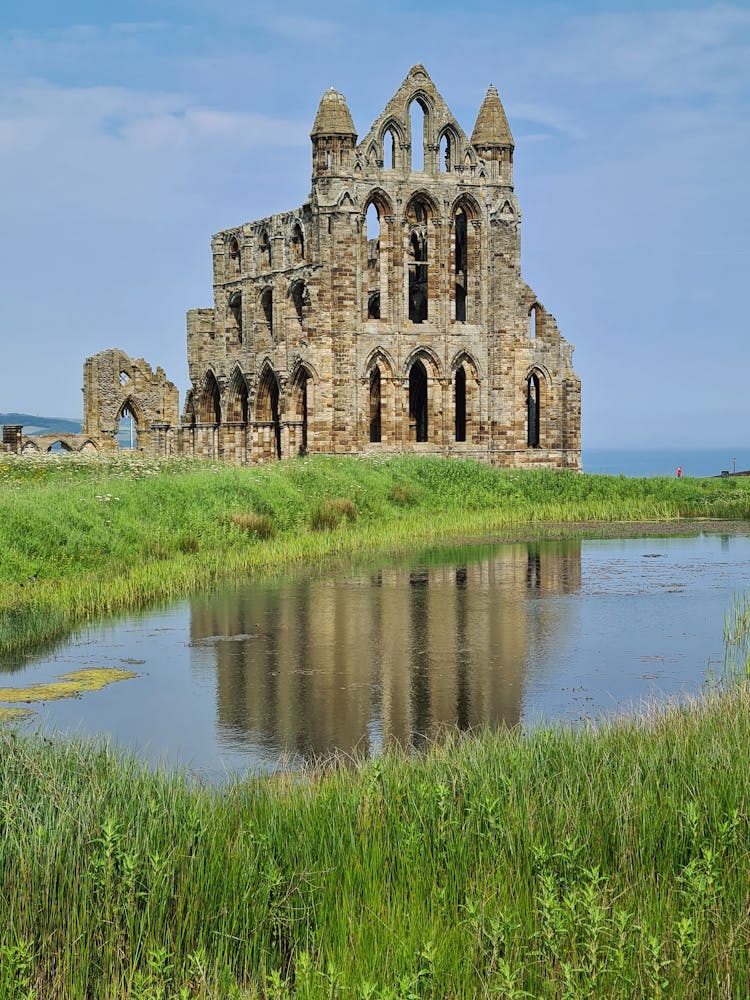 Whitby Abbey In Whitby, North Yorkshire, England