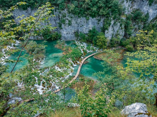 Fotobanka s bezplatnými fotkami na tému Chorvátsko, malebný, národný park plitvické jazerá