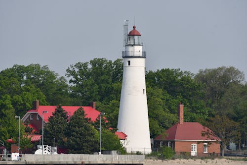 Fort Gratiot Lighthouse in Michigan, USA 