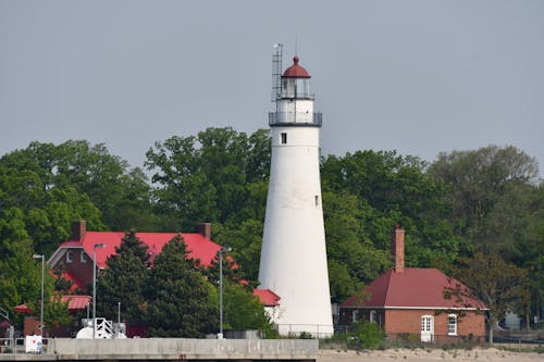 Ilmainen kuvapankkikuva tunnisteilla Amerikka, fort gratiot majakka, julkisivu