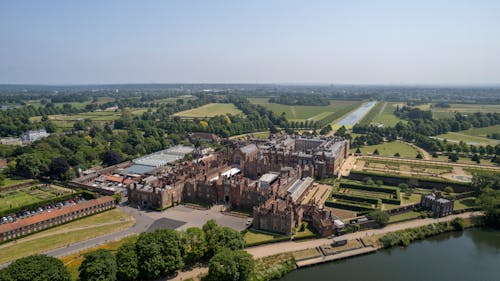 Hampton Court Palace in England