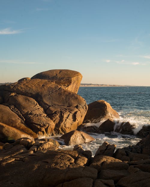 Foto d'estoc gratuïta de capvespre, Costa, mar