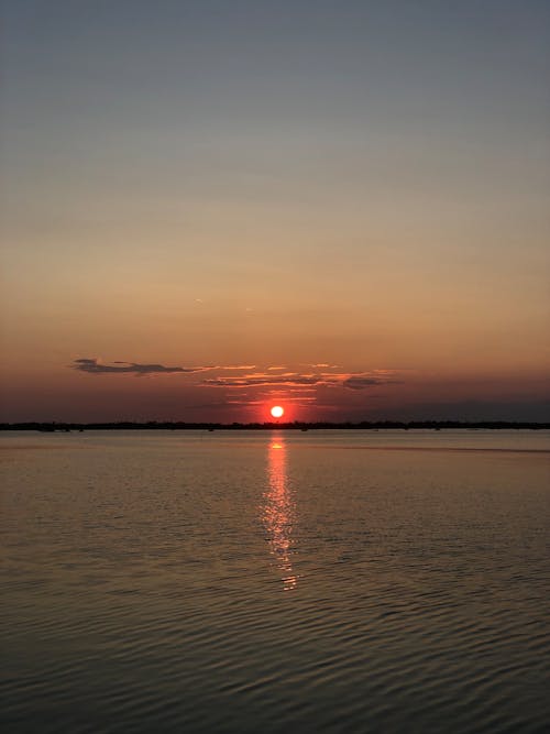 Kostenloses Stock Foto zu abend, horizont, meeresküste