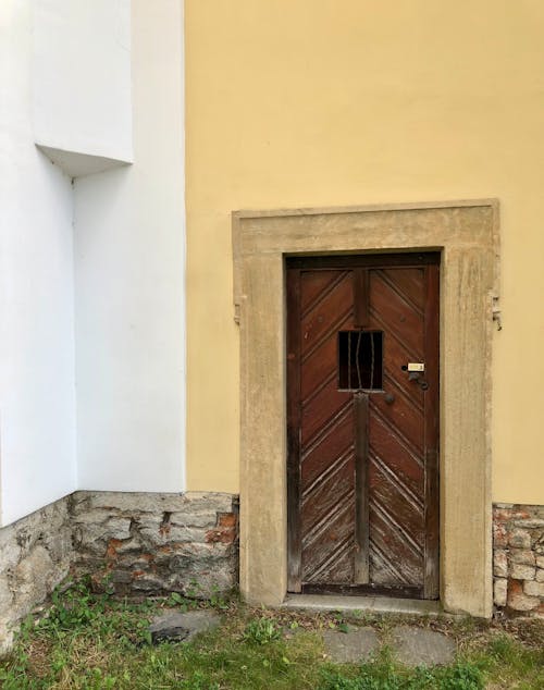 Old Wooden Door to a Building