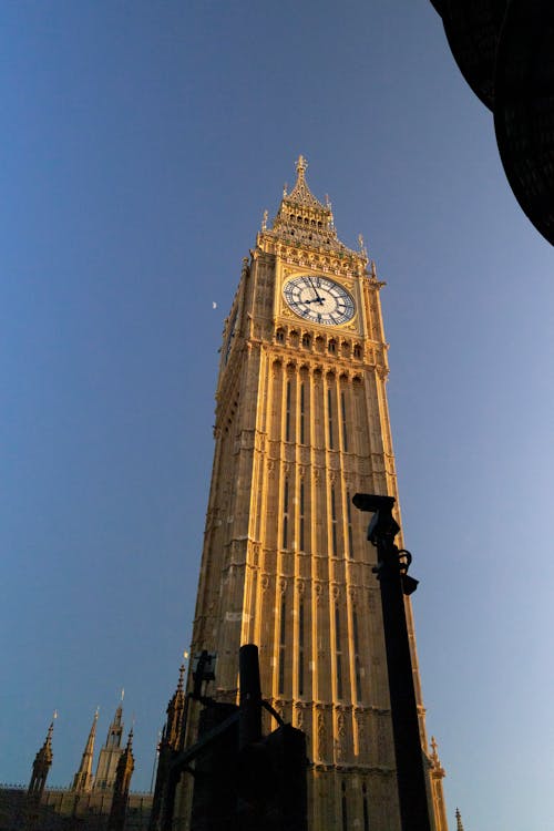 Big Ben against Clear Sky