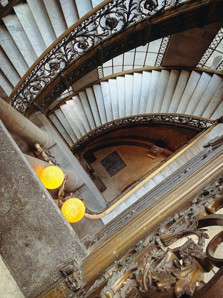 Vintage Stairs In Palace