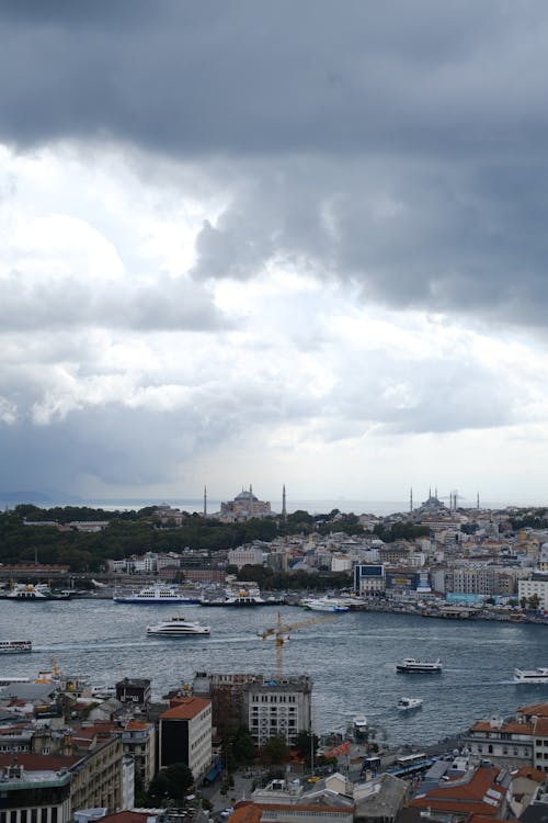Rain Clouds over Istanbul