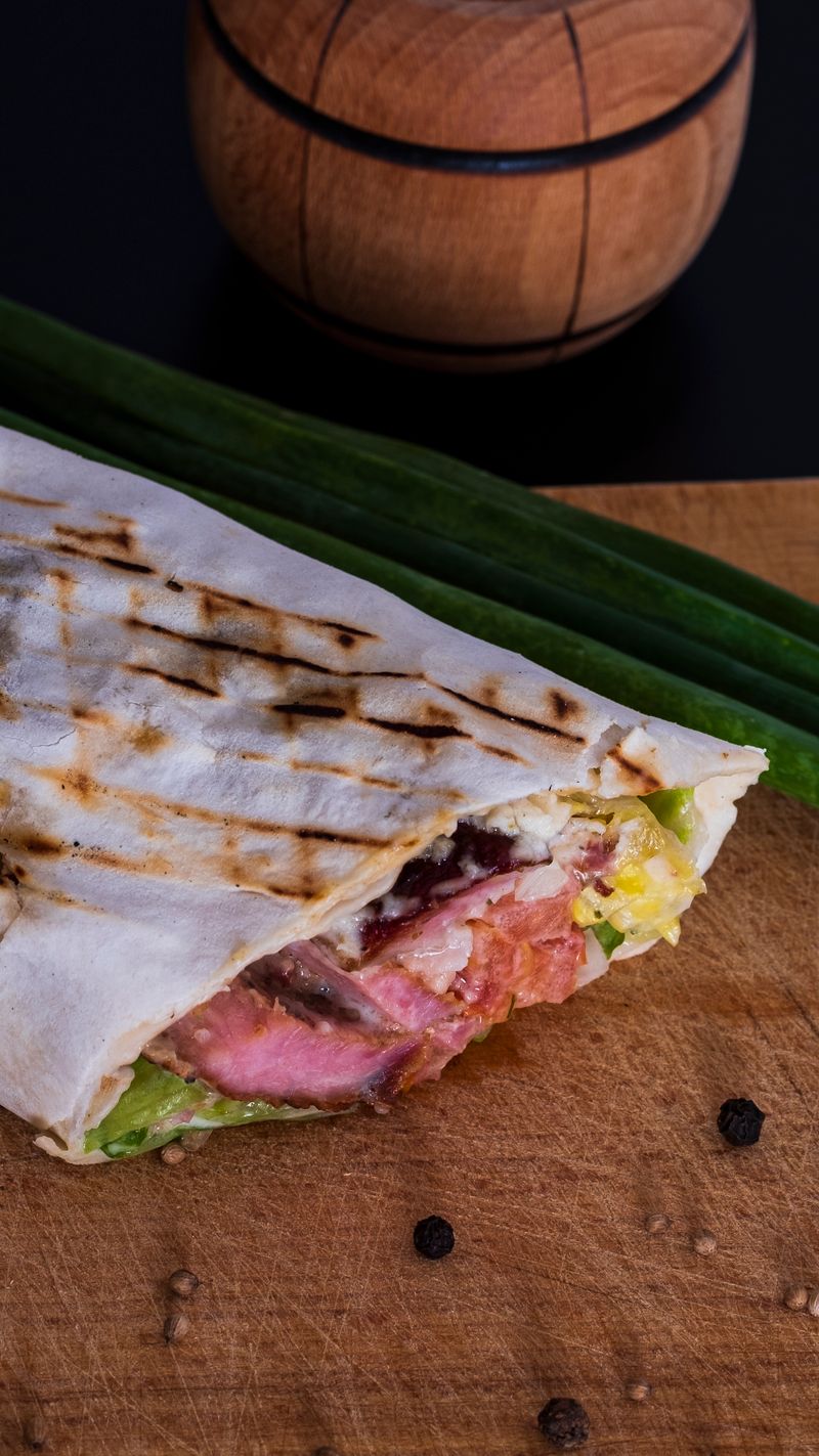 Salmon Wrap from PIZZA & STEAK MASTER in Philadelphia