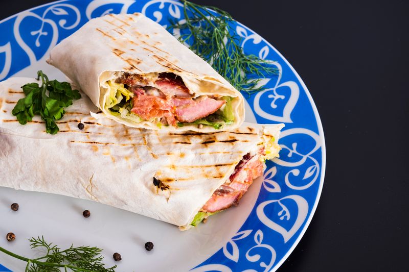Chicken Caesar Wrap from PIZZA & STEAK MASTER in Philadelphia