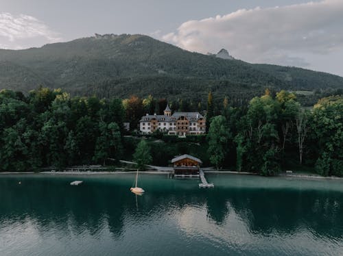 Wolfgangsee Lake in Austria