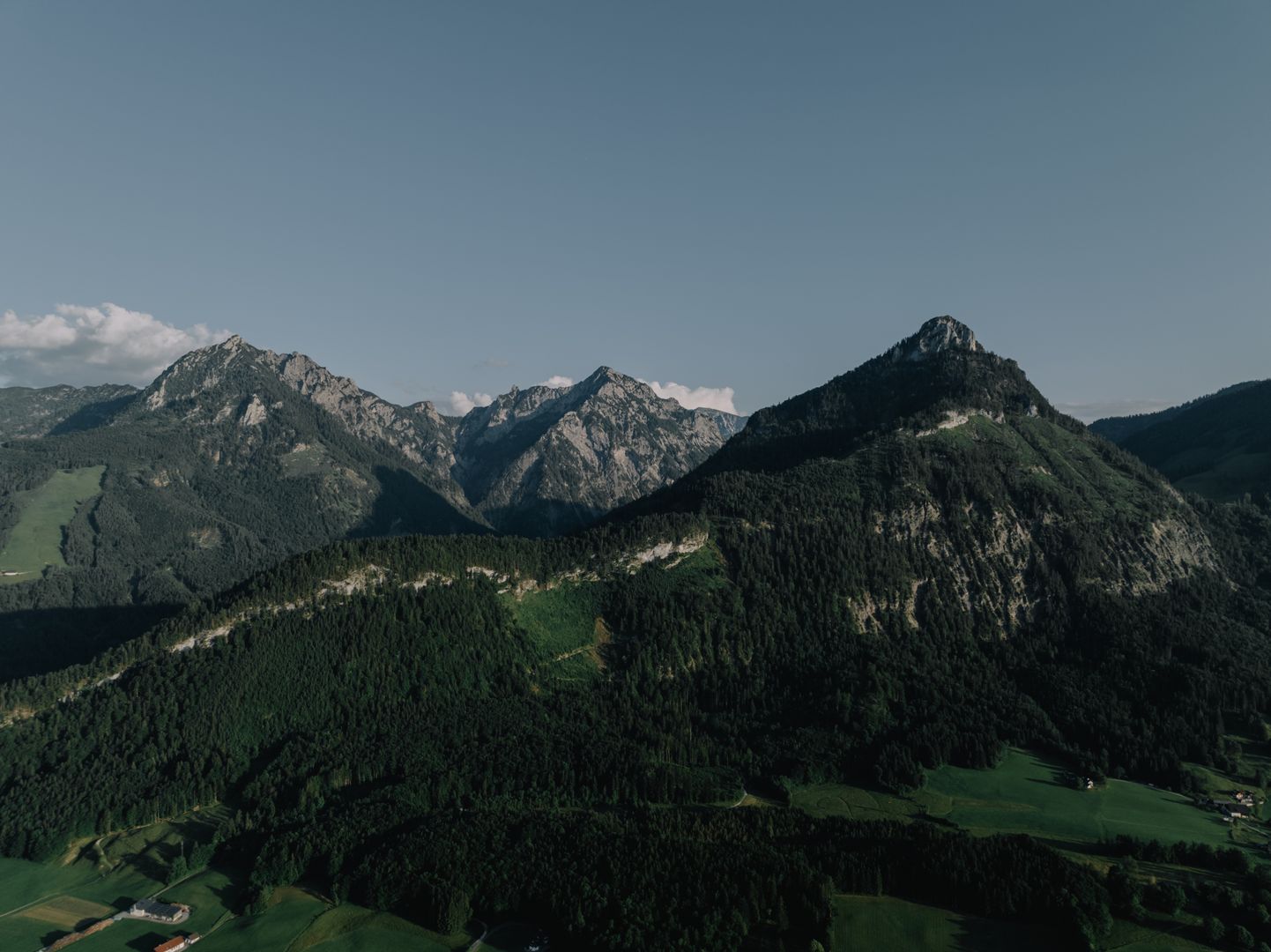 Mountain landscape in Austria
