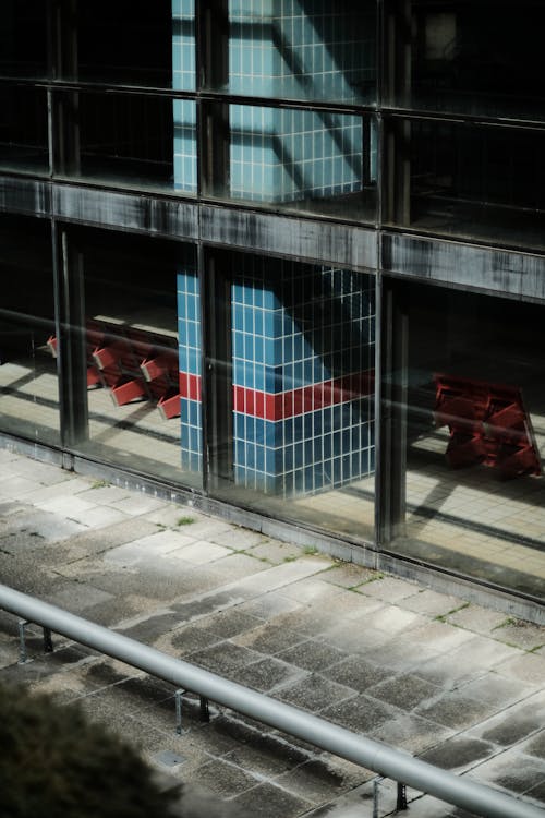 Sunlit Pavement near Building