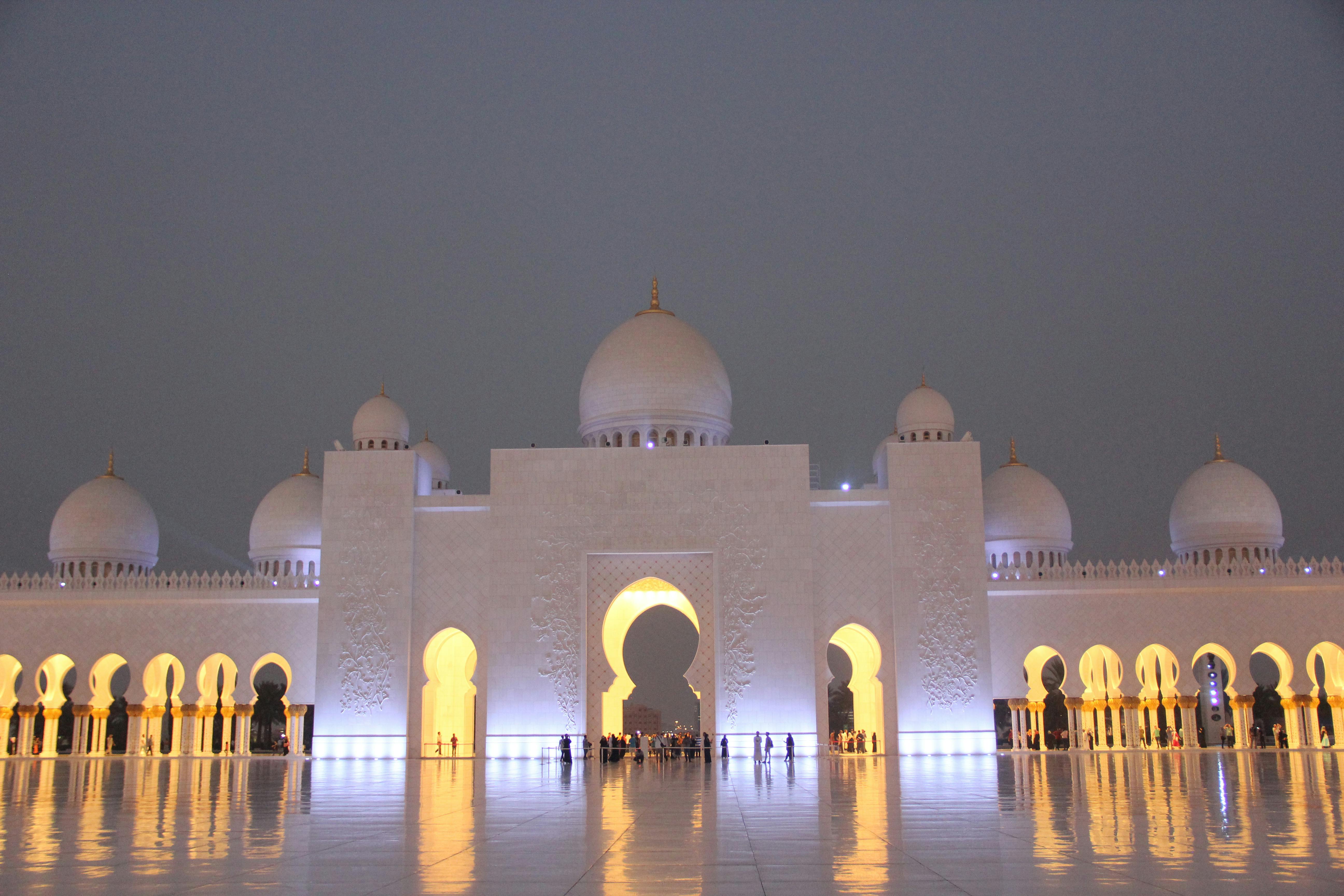 Free stock photo of abu dhabi, architecture, grand mosque