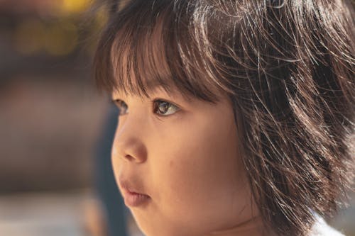 Close-Up Photo of Baby's Face