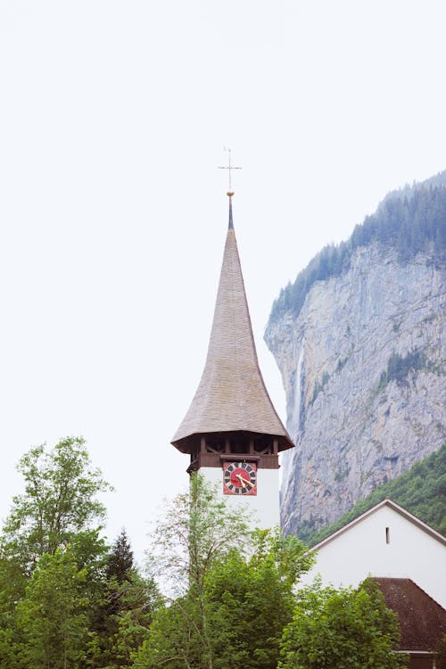 キリスト教の, タワー, 垂直ショットの無料の写真素材