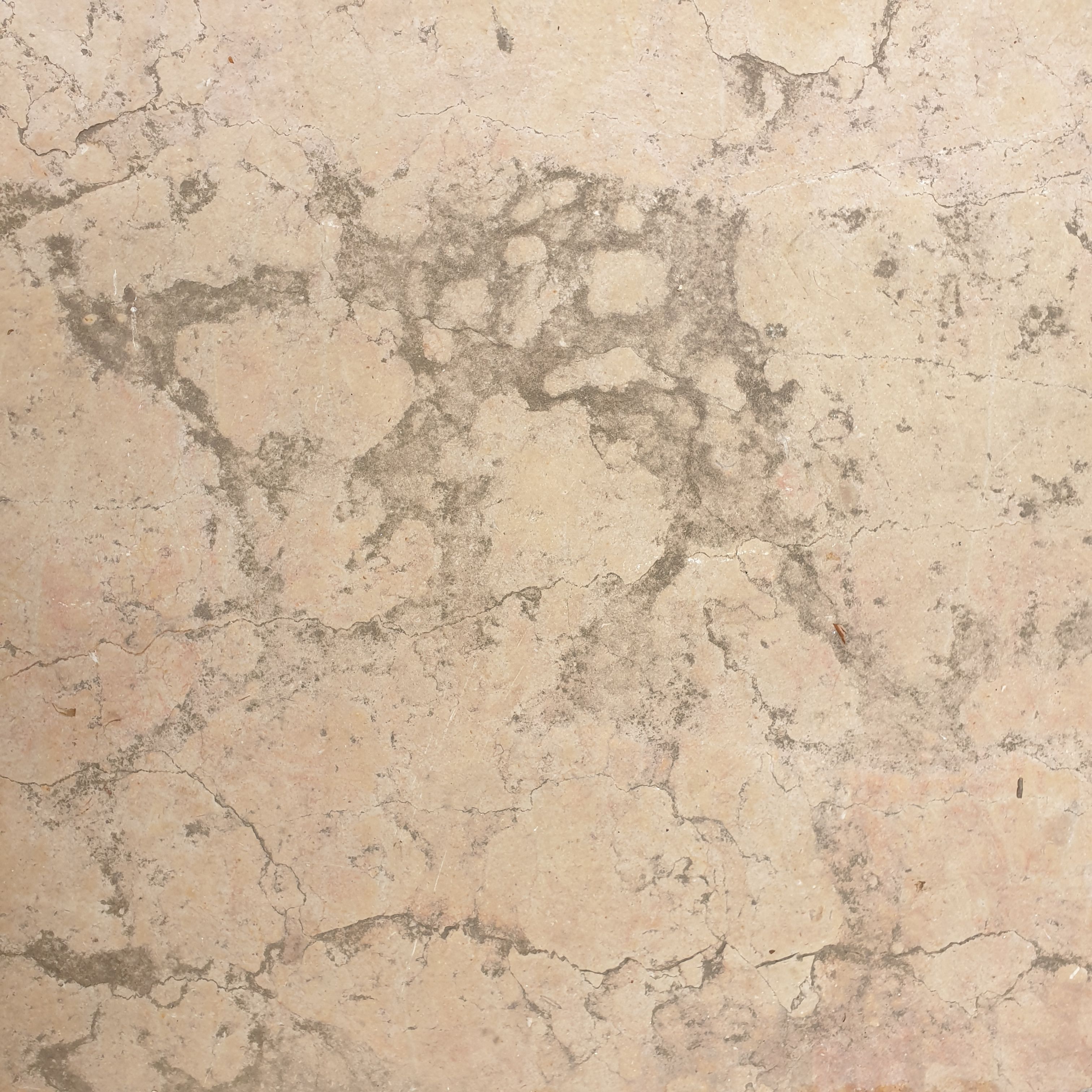 Close-up view of a natural stone surface showcasing its unique texture and patterns.