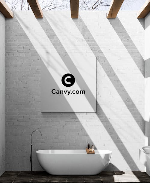 Ingyenes stockfotó fal, fürdőkád, fürdőszoba témában