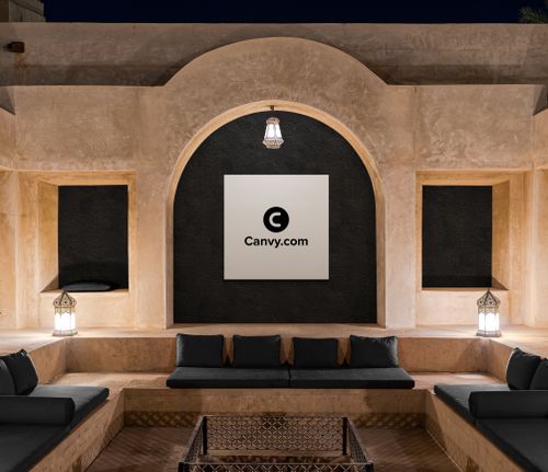 Free Arabic Art mockup Stock Photo