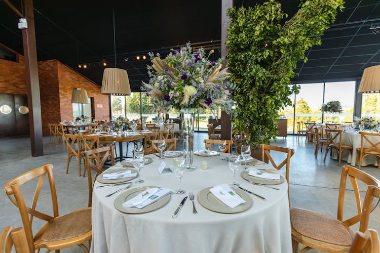 Chic Wedding Restaurant Space