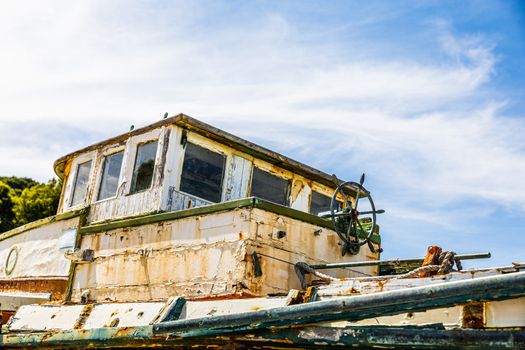 Rusty Wreck of Trawler